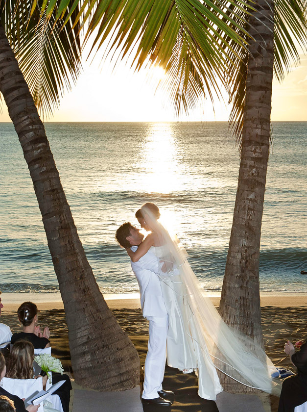 Shania Twain wedding photos