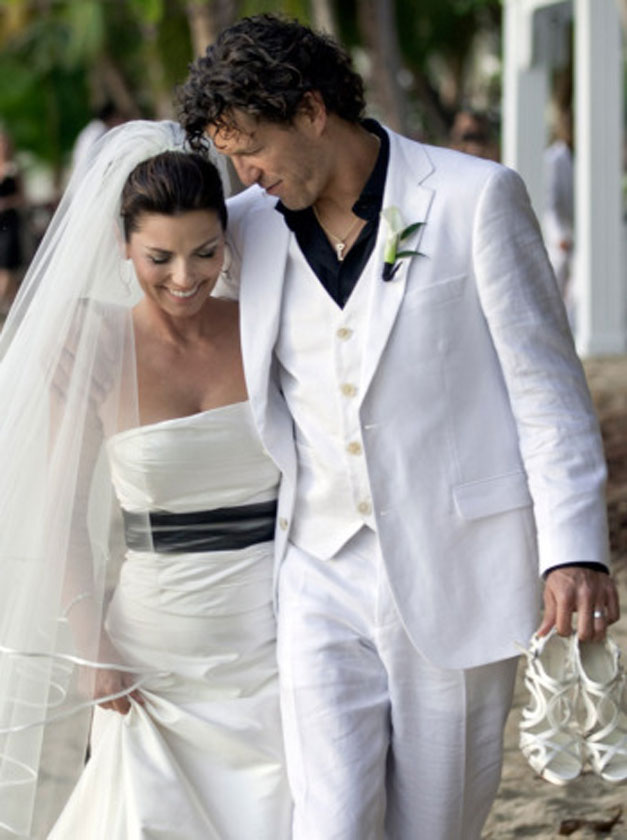 Shania Twain and Frédéric Thiébaud - Celebrity Splits 2011 - Celebrity - Marie Claire