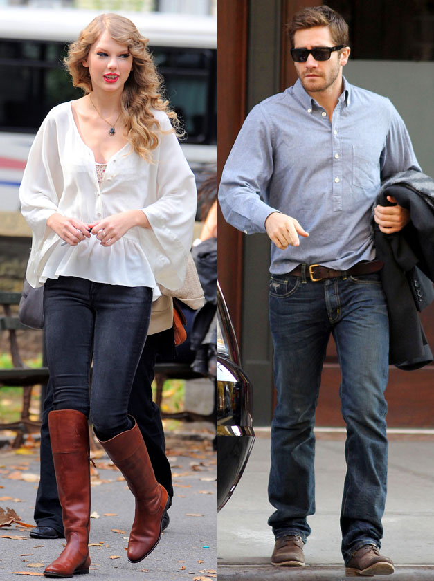 Taylor Swift and Jake Gyllenhaal - Celebrity Splits 2011 - Celebrity - Marie Claire