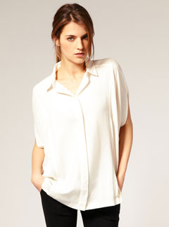 ASOS Oversized Woven Panel Shirt