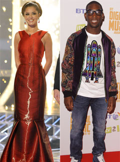Cheryl Cole and Tinie Tempah - The Brit Awards - Brit Awards Nominations - Brit Awards 2011 - Cheryl Cole - Tinie Tempah - Celebrity News - Marie Claire