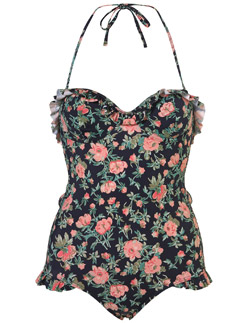 Topshop vintage floral one-piece - Fashion Buy of the Day, Marie Claire