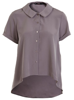 Miss Selfridge mink dippy hem shirt - Fashion Buy of the Day, Marie Claire
