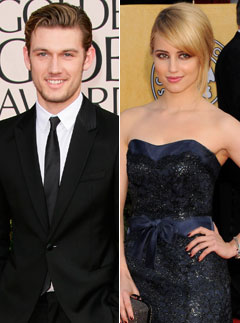 Dianna Agron engaged to alex pettyfer Dianna Agron engaged to alex pettyfer