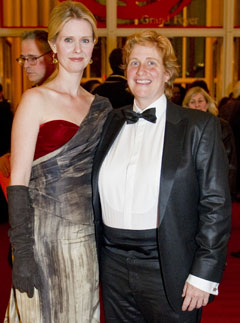 Cynthia Nixon and Christine Marinoni - Cynthia Nixon?s and girlfriend welcome a baby boy - Celebrity Babies - Sex and the City - Celebrity News - Marie Claire - Marie Claire UK