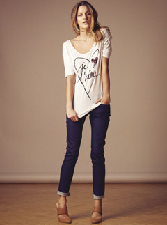Reiss Loveheart printed t-shirt - Fashion Buy of the Day, Marie Claire