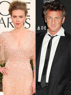 Scarlett Johansson and Sean Penn - Scarlett Johansson dating Sean Penn? - Scarlett Johansson dating - Celebrity News - Marie Claire - Marie Claire UK