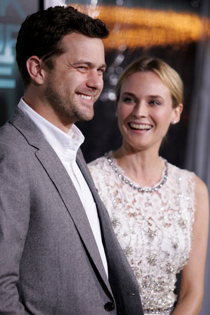 Joshua Jackson and Diane Kruger at the Unknown premiere in LA