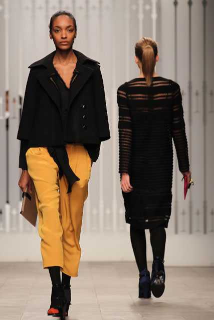 Jaeger London Fashion Week show