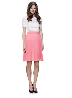 Whistles Carrie Pleat Skirt