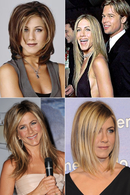 Jennifer Aniston's hair history