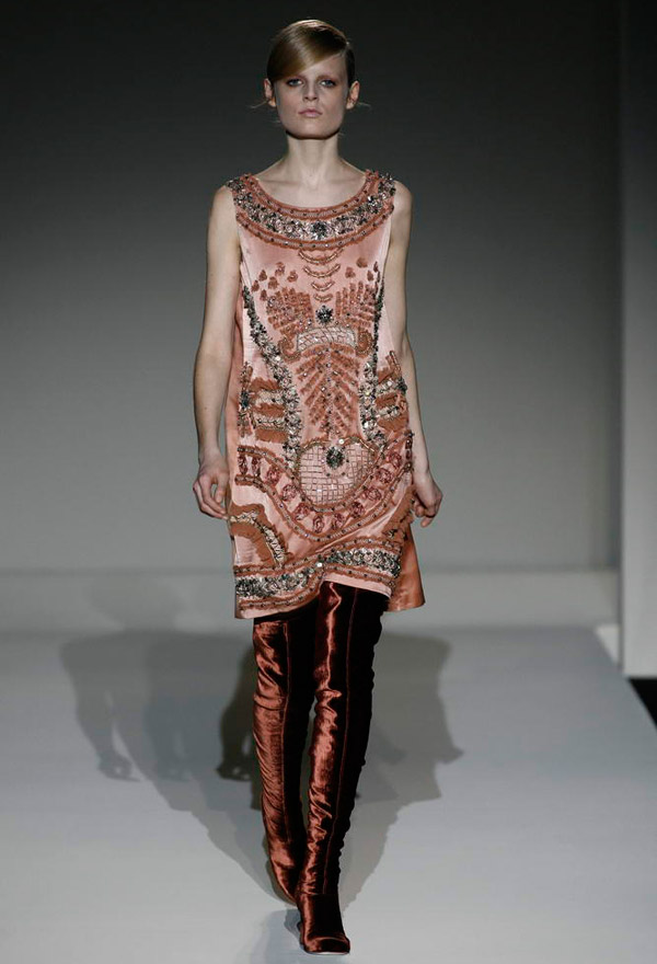 Alberta Ferretti Autumn Winter 2011 Milan Fashion Week Catwalk Photos