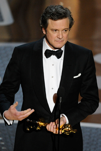 Best Actor Colin Firth - Oscar winner 2011