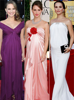 Natalie Portman - Natalie Portman's Pregnancy Style Parade - Natalie Portman Pregnant - Natalie Portman Style - Natalie Portman Oscars - Oscars 2011 - The Oscars 2011 - Natalie Portman Oscars 2011 - Pregnant - Marie Clarie - Marie Claire UK