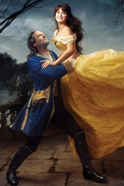 Penelope Cruz and Jeff Bridges Disney Fairytale photographs by Annie Leibovitz