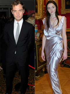 Jude Law Lily Cole - Jude Law dating Lily Cole? - Jude Law - Lily Cole - Celebrity News - Marie Claire - Marie Claire UK