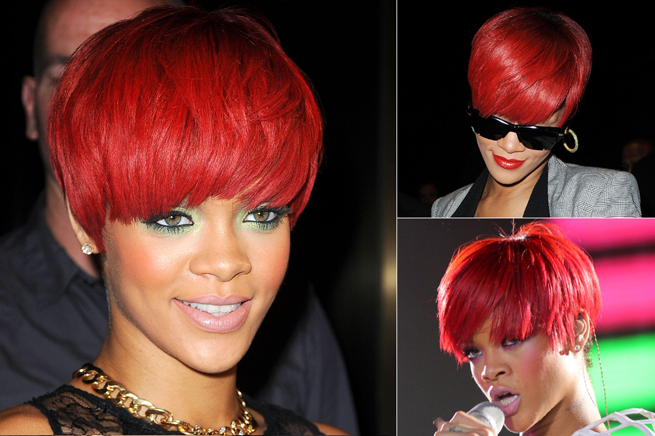 Rihanna - Best celebrity fringes - fringe hairstyles Rihanna - Best celebrity fringes - fringe hairstyles