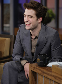 Robert Pattinson - Robert Pattinson On ?Hot? Co-Stars filming steamy Breaking Dawn scenes - Robert Pattinson Jay Leno - Jay Leno - Kristen Steawart - Reese Witherspoon - Water For Elephants - Breaking Dawn - Marie Claire - Marie Claire UK