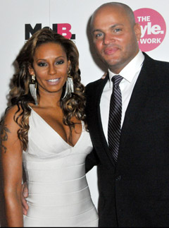 Mel B and Stephen Belafonte