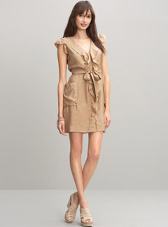 Banana Republic silk flounce dress - Fashion Buy of the Day, Marie Claire