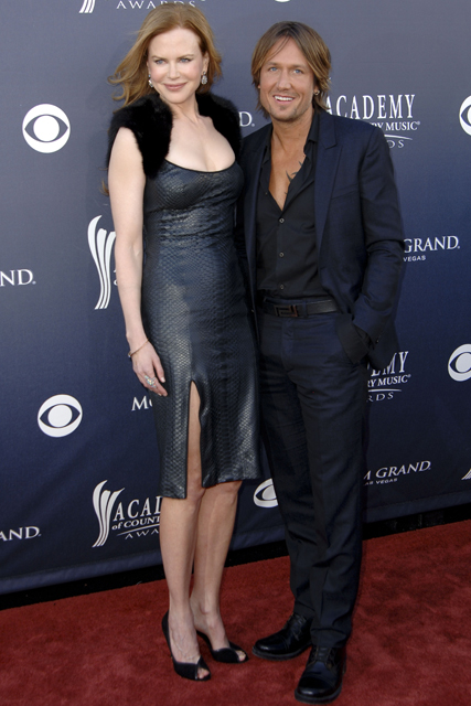 Nicole Kidman and Keith Urban at the Country Music Awards 2011