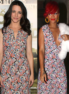 Kristin Davis vs Rihanna - who wore it best?