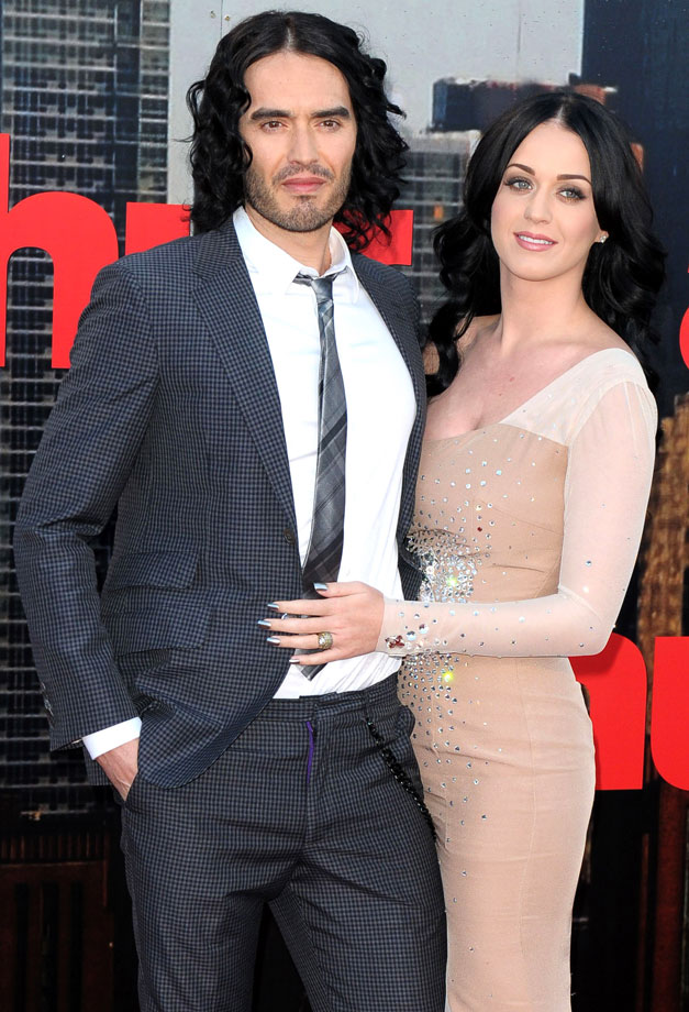 Russell Brand and Katy Perry - Russell Brand - Katy Perry - Helen Mirren - Arthur Premiere - Arthur - Marie Claire - Marie Claire UK