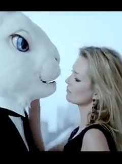 Kate Moss bunny advert 