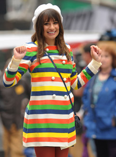 Glee in New York - Glee on location in New York - New York - Glee - Glee New York - Watch Glee - Marie Claire - Marie Claire UK