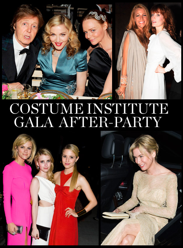 Costume Institute gala party photos