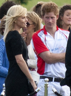 Prince Harry - PICS! Prince Harry?s polo date with Charlize theron - Prince Harry Charlize Theron - Prince Harry Chelsy Davy - Chelsy Davy - Marie Claire - Marie Claire UK