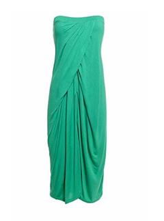 Reiss bandeau jersey dress