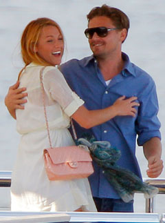 Blake Lively and Leonardo Decaprio photographed in Cannes