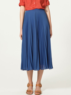 Zara accordion pleat skirt
