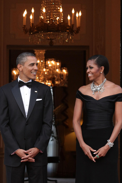 Michelle and Barack Obama visit London - European visit