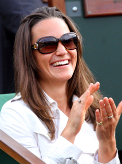 Pippa Middleton watches French Open in Paris