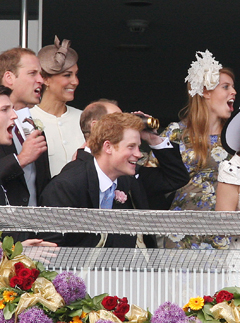 Royal Family at Epsom Derby