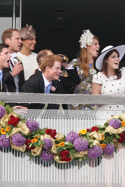 Royal family at Epsom Derby