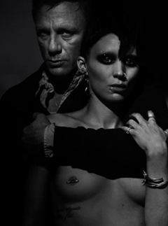 The Girl With The Dragon Tattoo - Rooney Mara and Daniel Craig