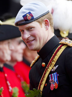 Prince Harry meets Chelsea Pensioners
