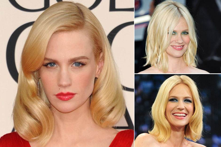 January Jones - Blondes - Blonde Hair - Stars with blonde hair - Celebrity Blondes - Celebrity Hairstyles - Hair - Blonde Hair - Marie Claire - Marie Claire UK