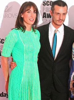 Samantha Cameron in Christopher Kane at the Scottish Fashion Awards 2011