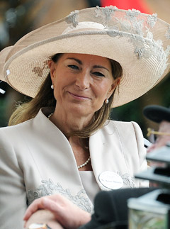 Carole Middleton at Ascot 2011