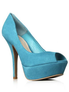 Kurt Geiger peep-toe platforms