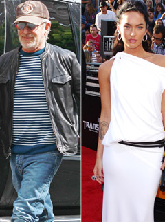 Steven Spielberg & Megan Fox- Megan Fox - Steven Spielberg demanded Megan Fox?s firing - Transformers - Transformers 3 - Transformers: Dark Side of the Moon - Marie Claire - Marie Claire UK