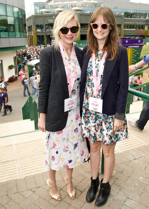 Kirsten Dunst at Wimbledon 2011