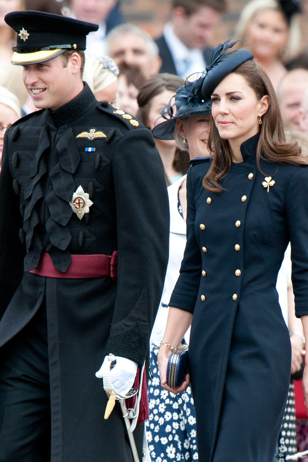 The Duke and Duchess of Cambridge - The Duke and Duchess of Cambridge visit Victoria Barracks - Prince William Kate Middleton - Prince William - Kate Middleton - Duchess of Cambridge - Duke of Cambridge - Marie Claire - Marie Claire UK