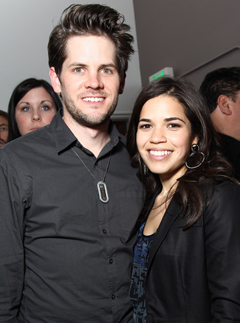 America Ferrera and Ryan Piers Williams wedding - married