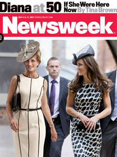 Princess Diana Kate Middleton - Newsweek - Newsweek?s Diana at 50 cover: bad taste or brilliant? - Princess Diana at 50 - Marie Claire - Marie Claire UK