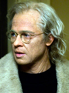 Brad Pitt in Benjamin Button